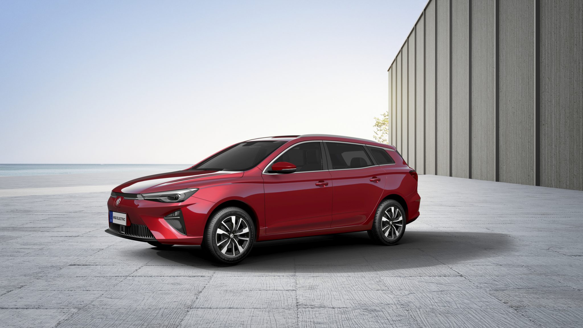 MG unveils new MG5 Electric: world’s first all-electric station wagon