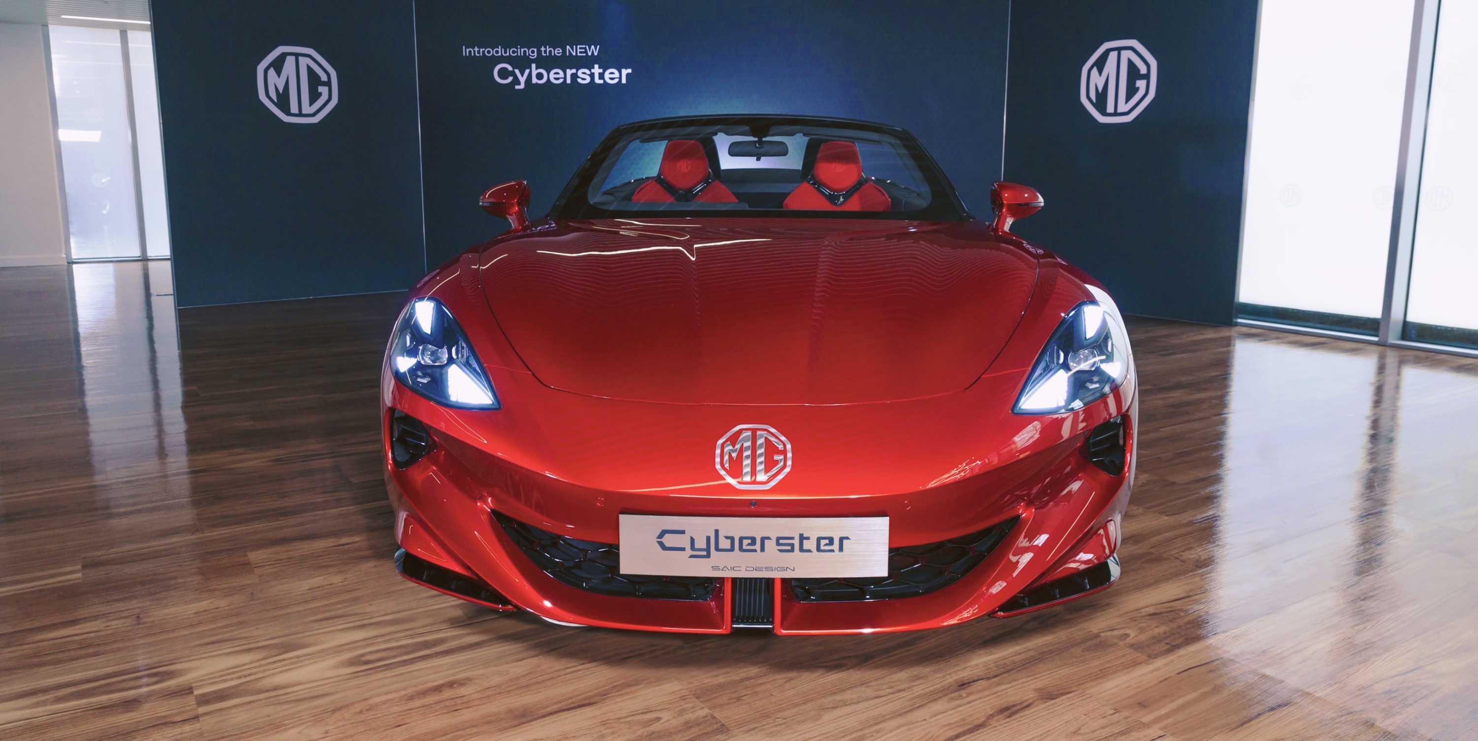 MG Cyberster Makes Exclusive Debut In London