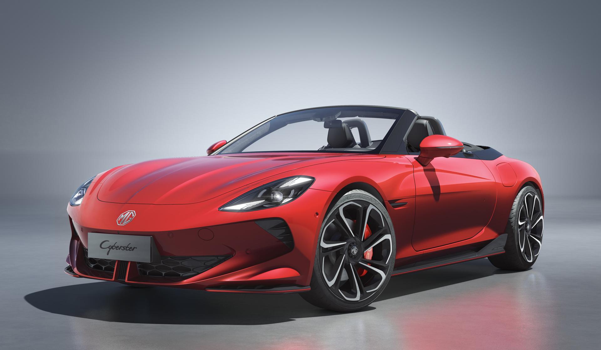 MG Cyberster nu te bestellen vanaf € 65.490
