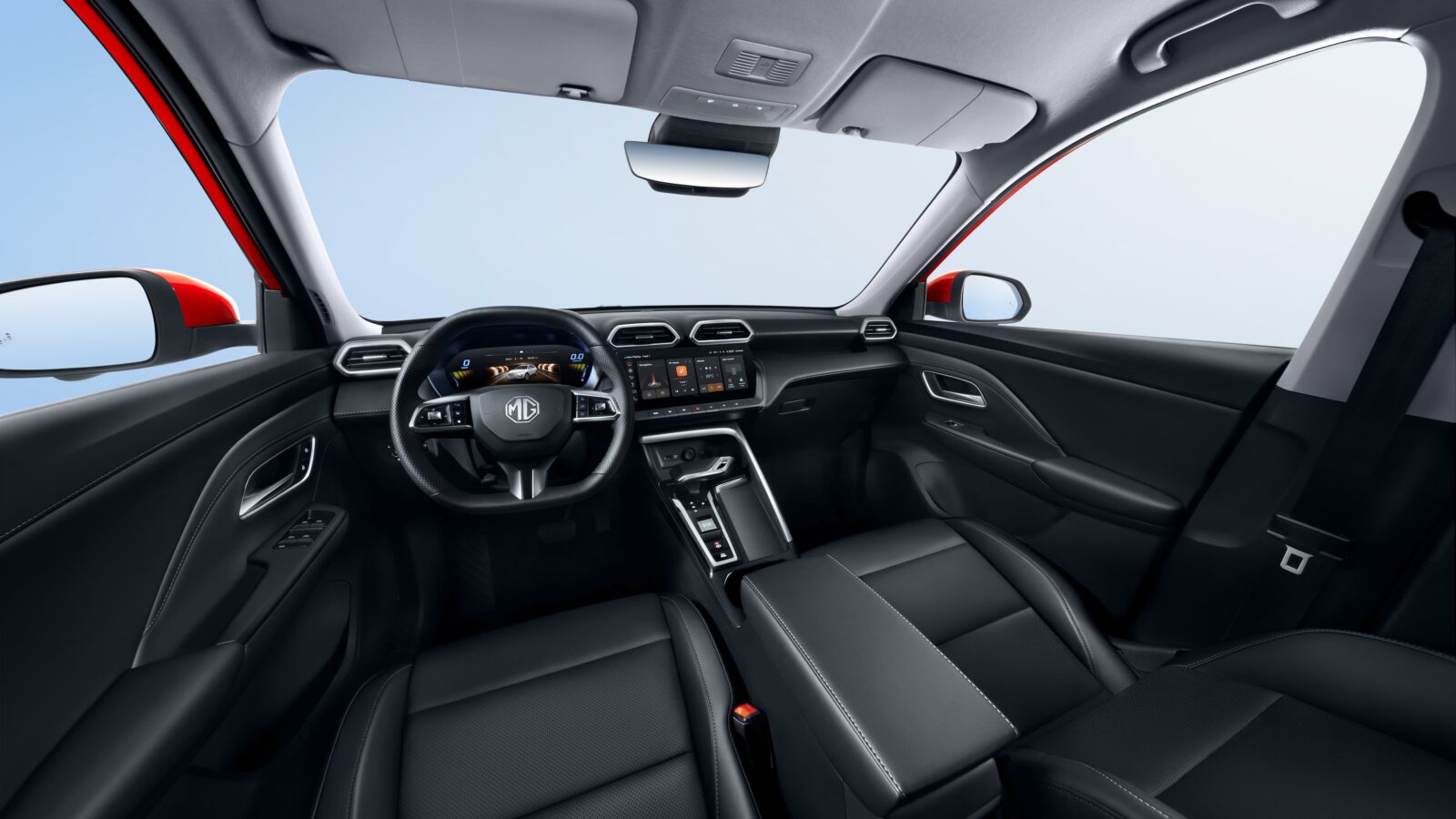 MG ZS notranjost