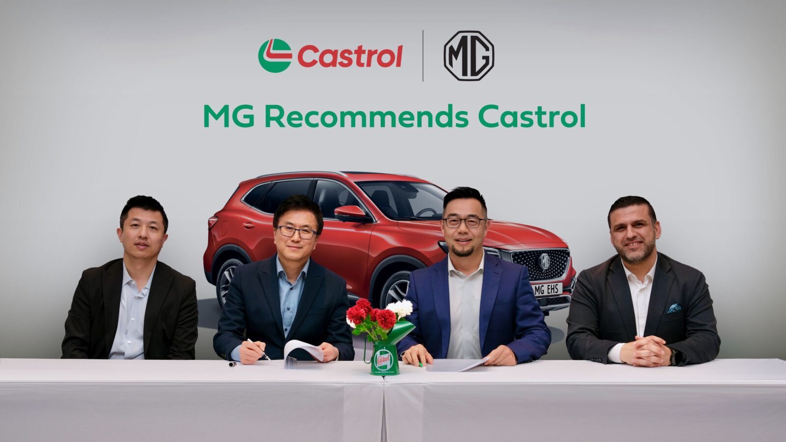 mg motor poland castrol