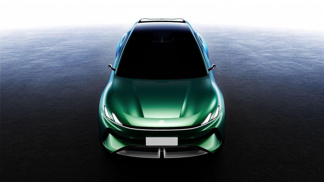 Official MG image of the MG Cyber Concept electric SUV